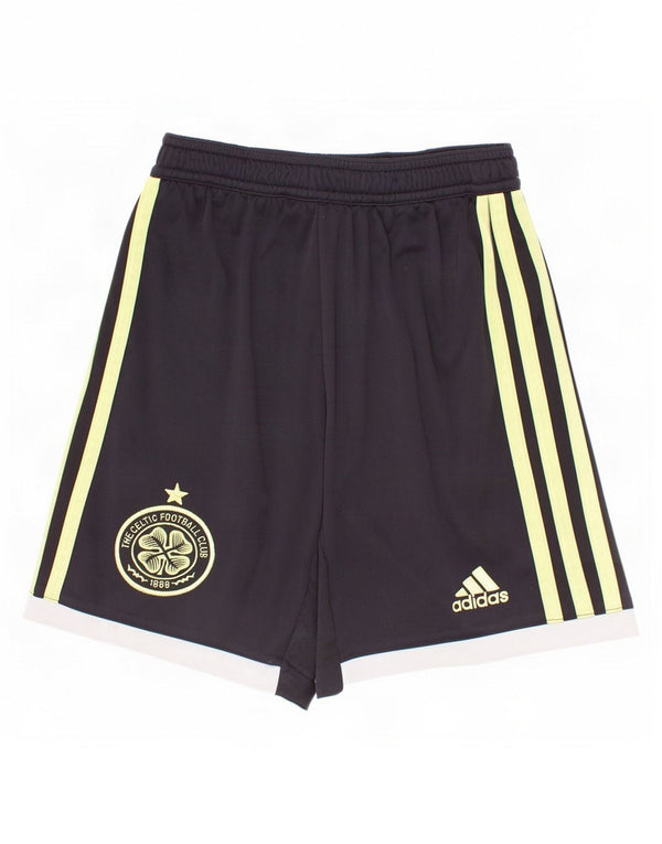 Adidas Boys The Celtic Football Club Sport Shorts 9-10 Years Black