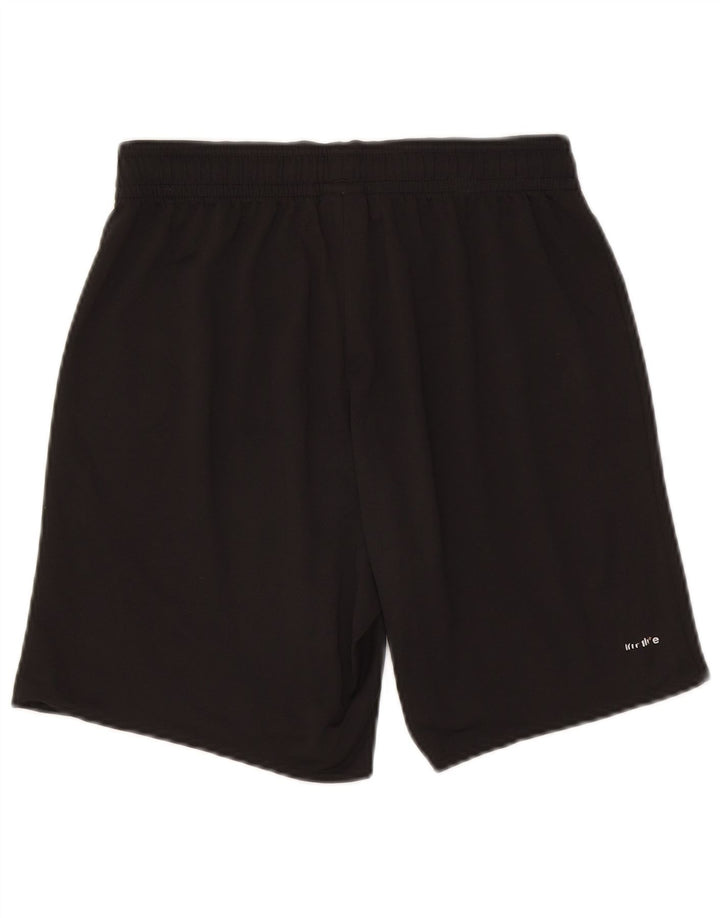 Мужские спортивные шорты Adidas Climalite, средний черный полиэстер