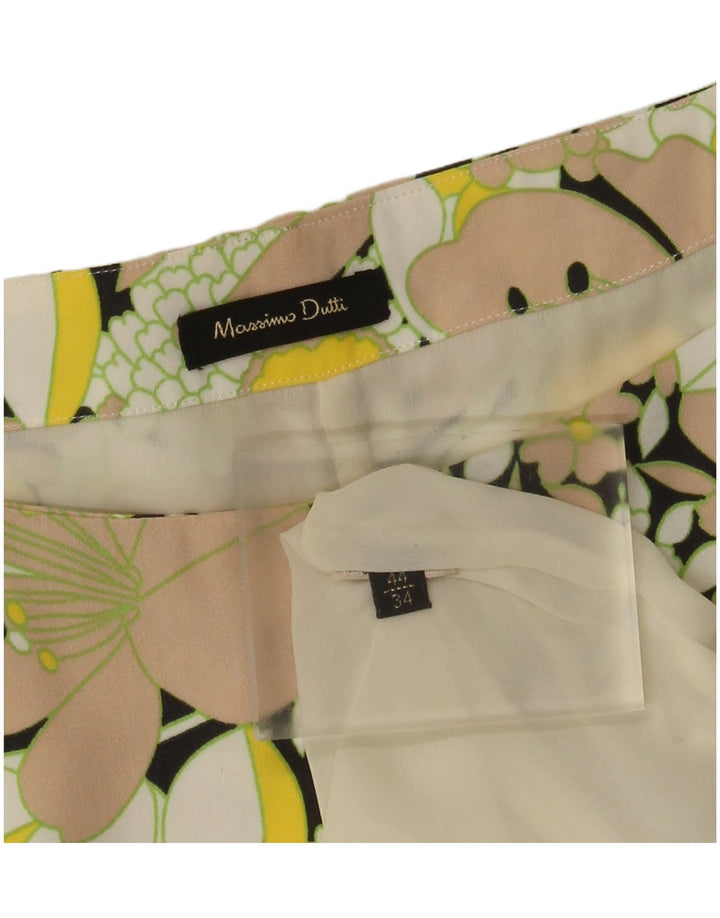 Massimo Dutti Dame Skift Kjole EU 44 XL Flerfarvet Blomster