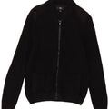 MOSSIMO Mens Cardigan Sweater Small Black Cotton Vintage Mossimo and Second-Hand Mossimo from Messina Hembry 