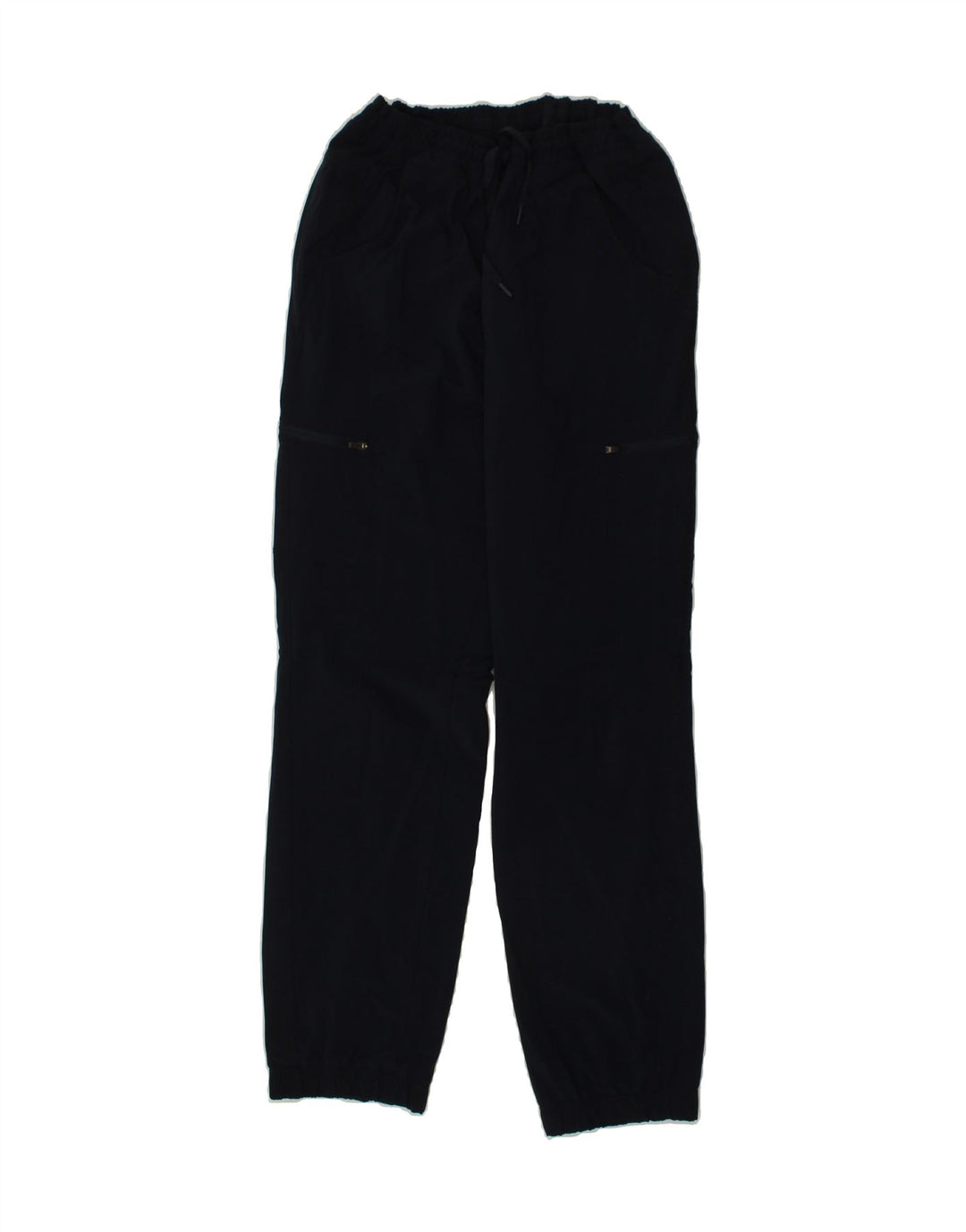 EDDIE BAUER Womens Cargo Tracksuit Trousers Joggers US 4 Small  Navy Blue Vintage Eddie Bauer and Second-Hand Eddie Bauer from Messina Hembry 