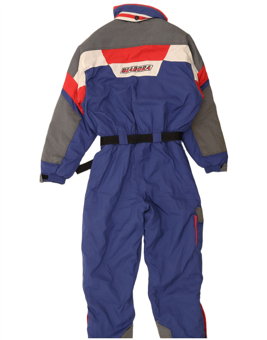 Diadora Mens Graphic Ski Jumpsuit XL Blue Colourblock