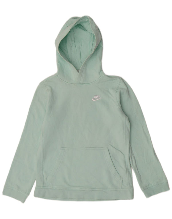 Maglia con cappuccio Nike Bambina 12-13 anni Large Verde Cotone