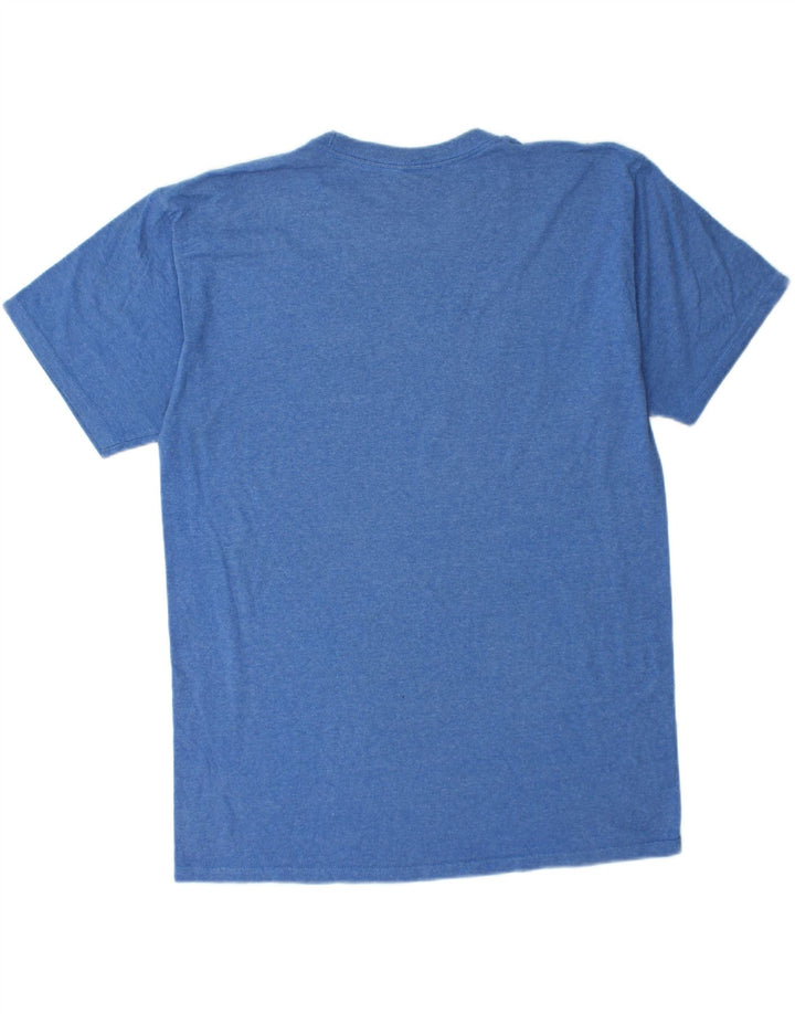 VANS Mens Graphic T-Shirt Top Large Blue Cotton