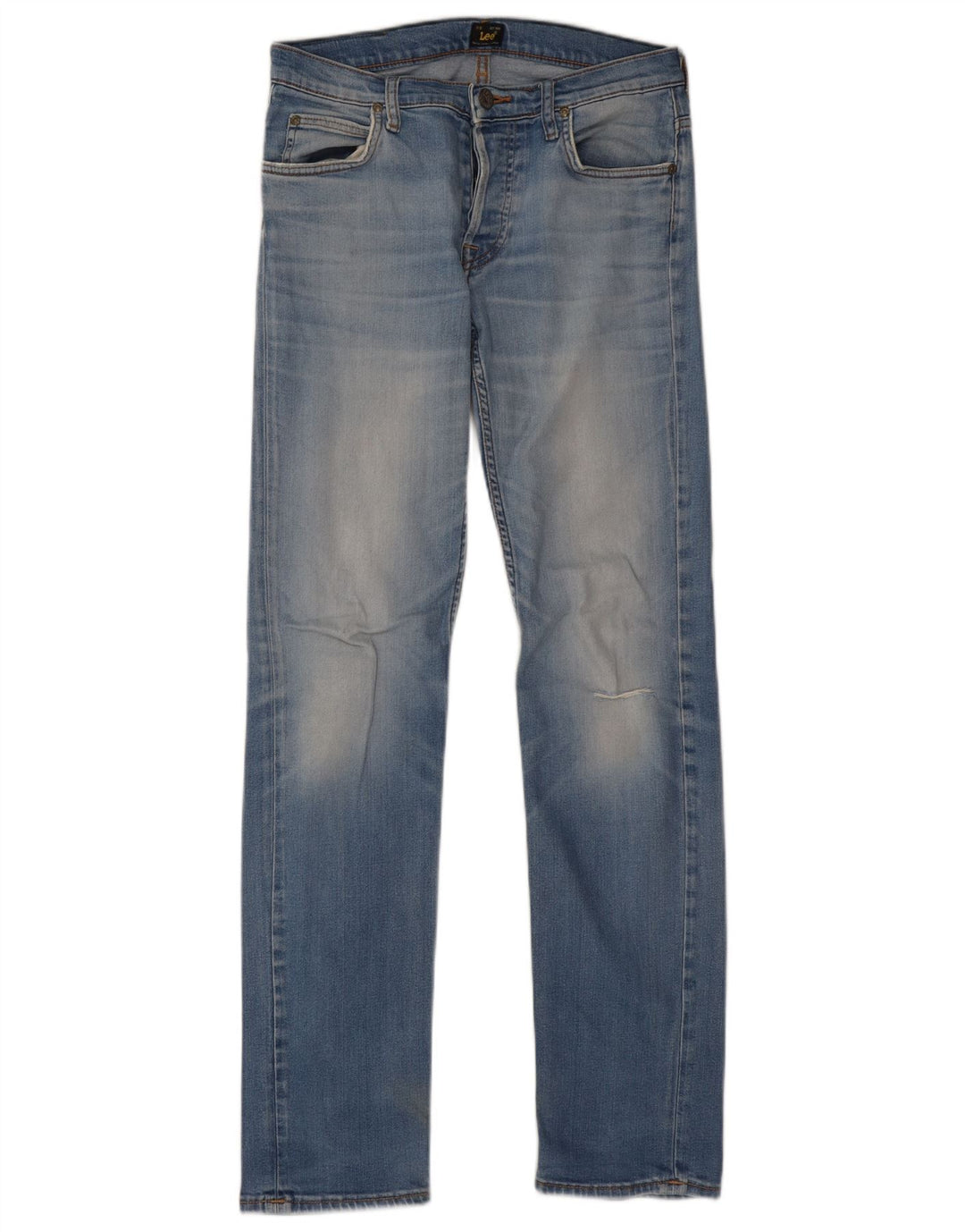 LEE Womens Powell Slim Jeans W30 L34 Blue Cotton