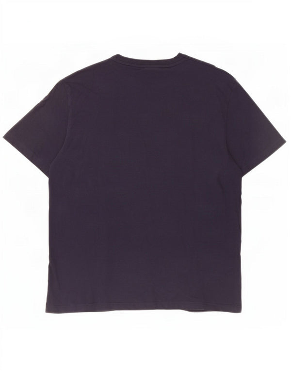 Gant T-Shirt Homme Top Large Bleu Marine Coton