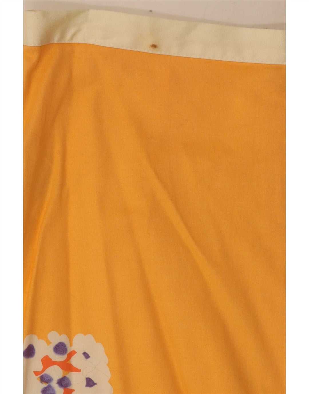 Benetton Jupe Crayon Femme W28 Jaune Moyen Floral