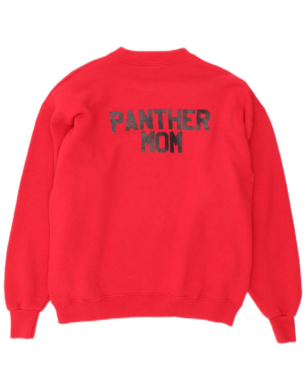 Lee Mens Eastbrook Football Graphic Sweatshirt majica Srednje crveni pamuk