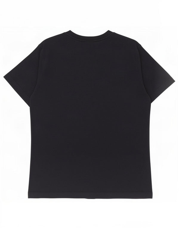Diesel Mens Graphic T-Shirt Top Small Black Paisley Cotton