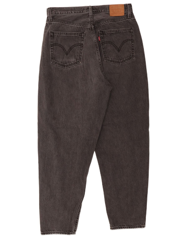 Jeans affusolati a vita alta da donna Levi's W29 L29 in cotone grigio