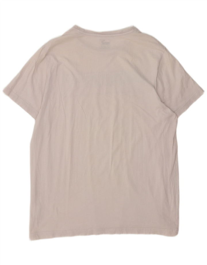 Puma Mens Graphic T-Shirt Top XL White Cotton