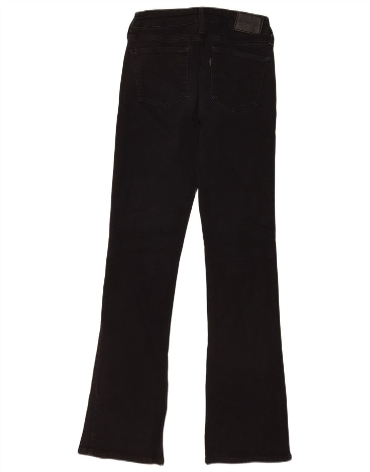 Jeans Levi's 715 Bootcut da donna W26 L32 cotone nero