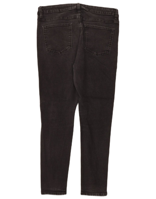 Marks & Spencer Damskie The Ivy Skinny Jeans UK 16 Duże W34 L28 Czarne
