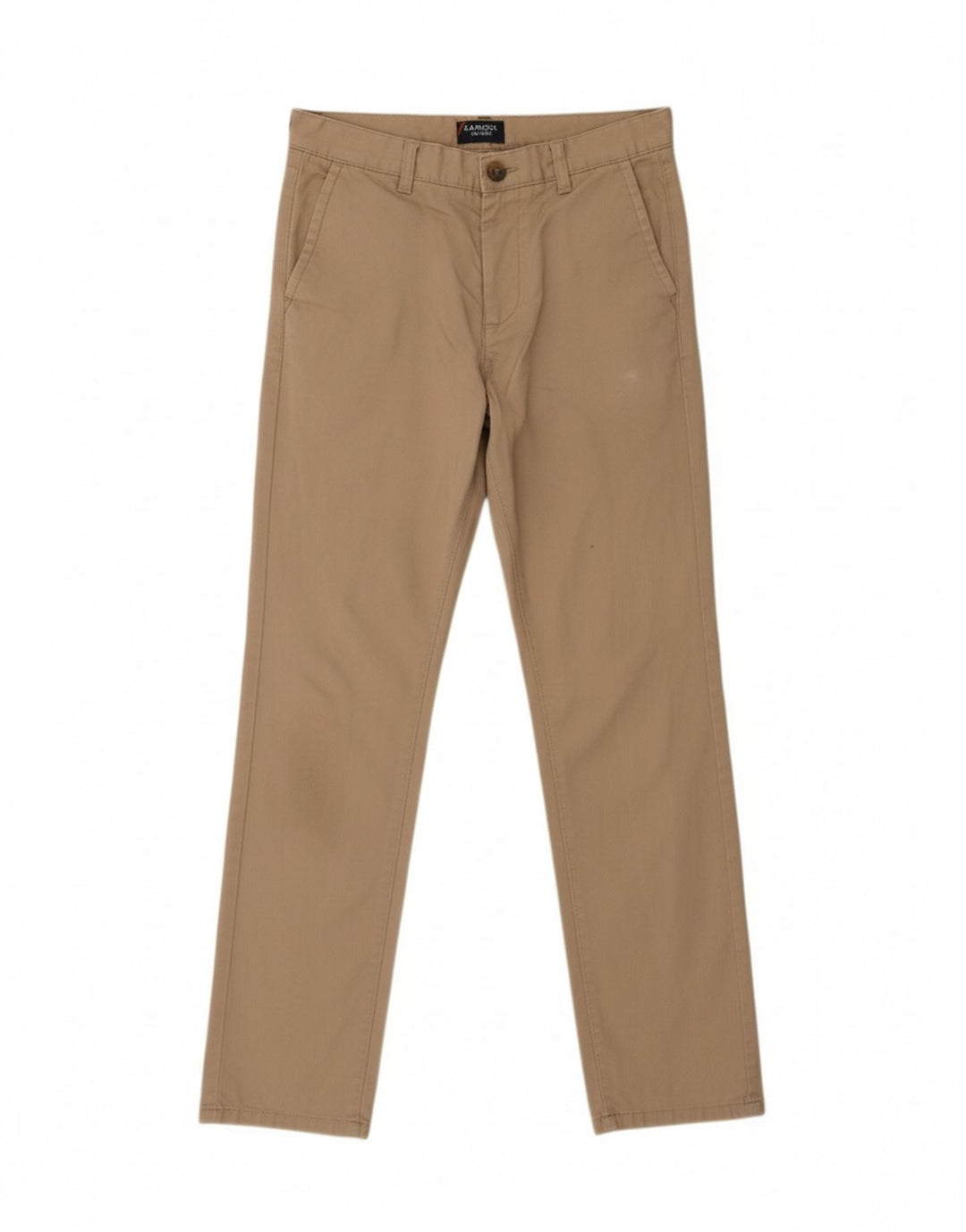 KANGOL Mens Slim Chino Trousers W30 L30 Beige Cotton Vintage Kangol and Second-Hand Kangol from Messina Hembry 