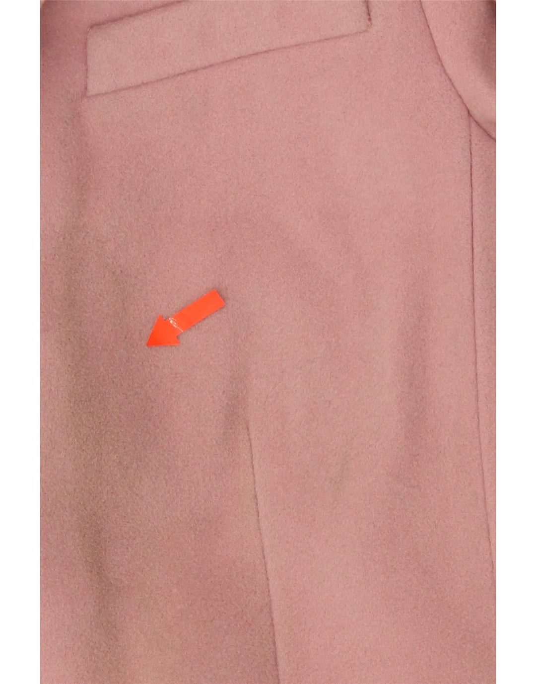 Zara Womens Overcoat UK 12 Medium  Pink Wool