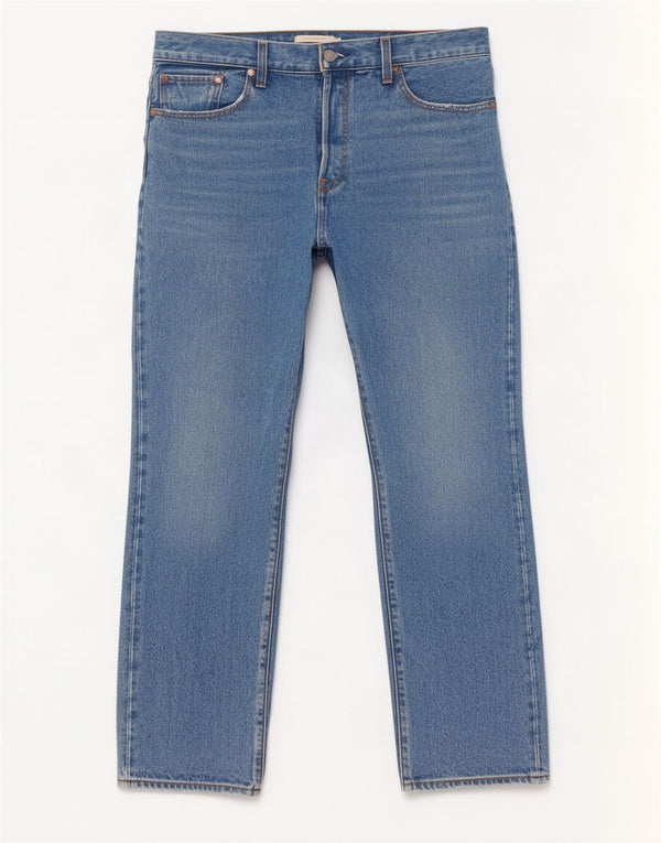 Jeans dritti Wedgie Crop da donna Levi's W32 L26 cotone blu