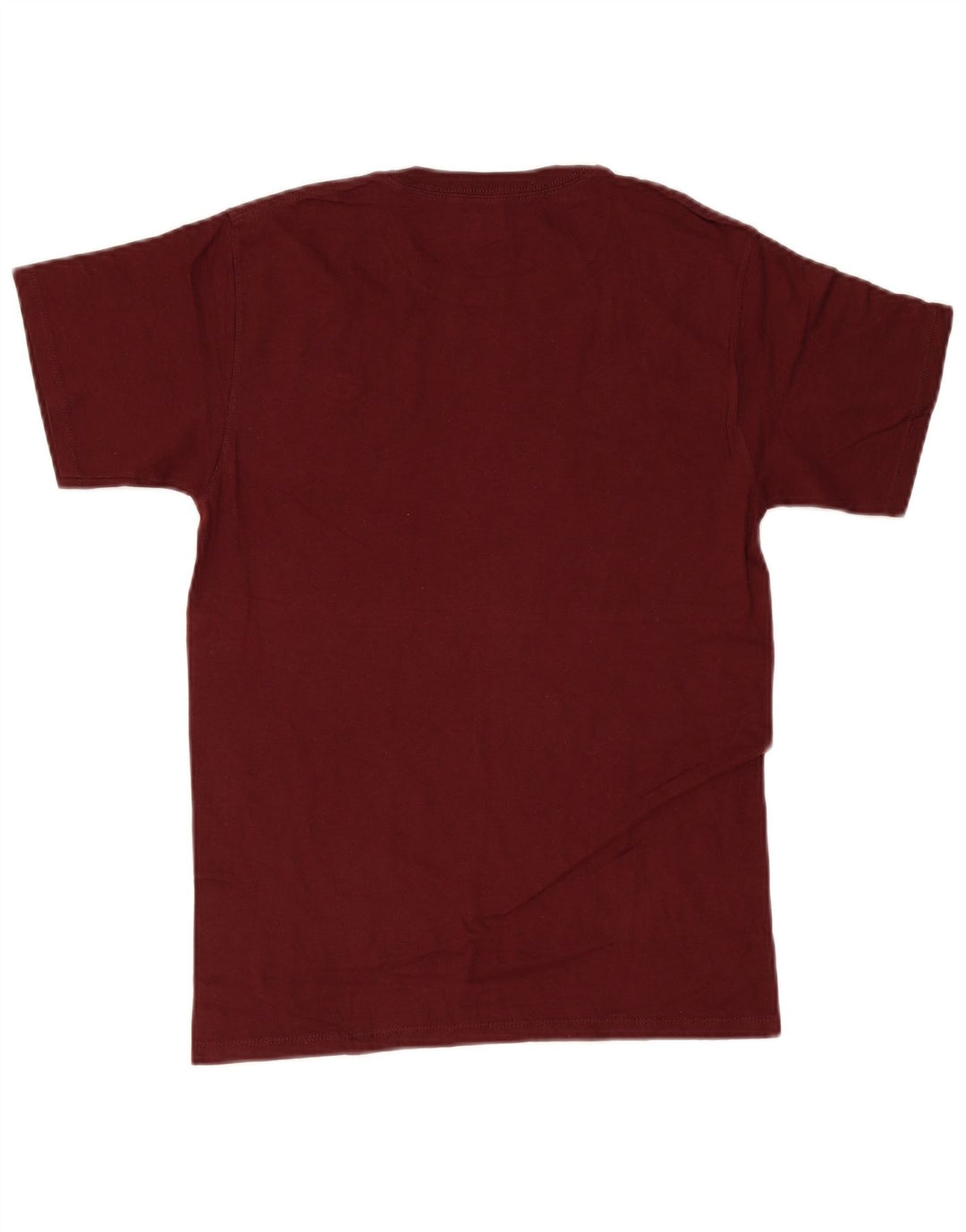 Champion Mens T-Shirt Top Small Burgundy