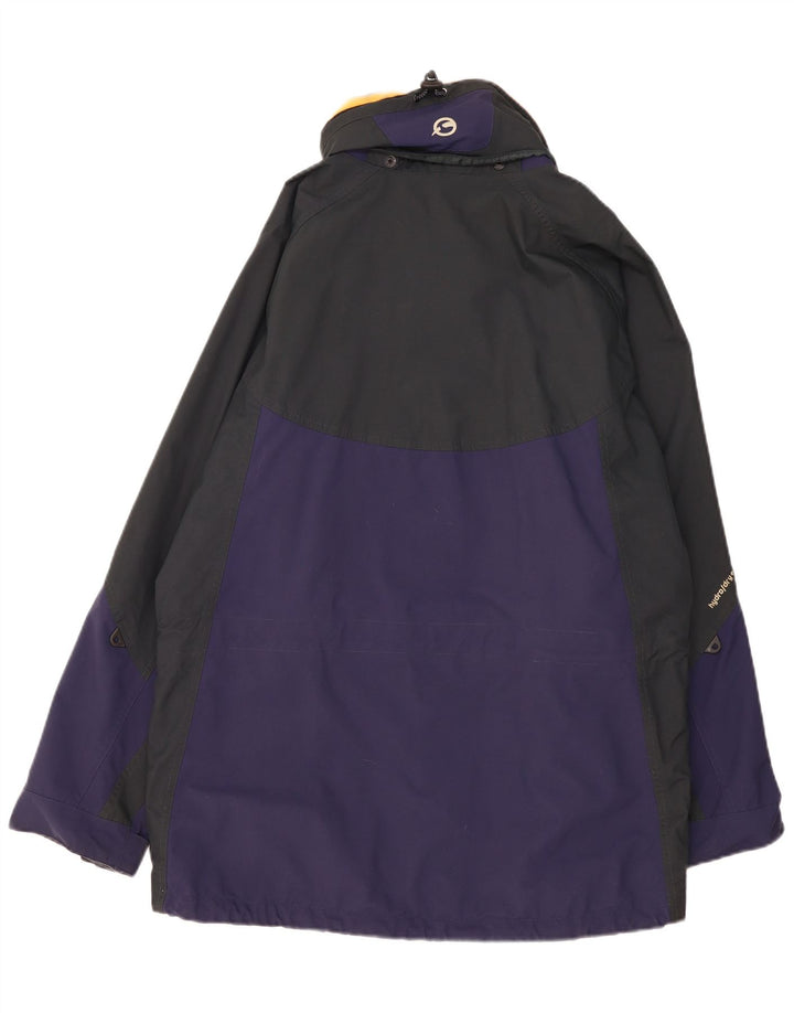 Sprayway Mens Rain Jacket UK 40 Large Purple Colourblock Polyamide