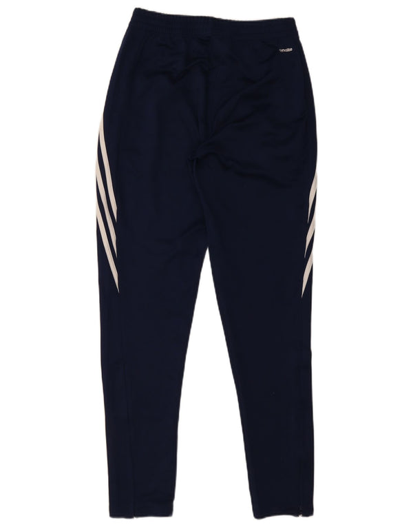 Adidas Mens Climalite Chándal Pantalones Pequeños Azul Marino Poliéster