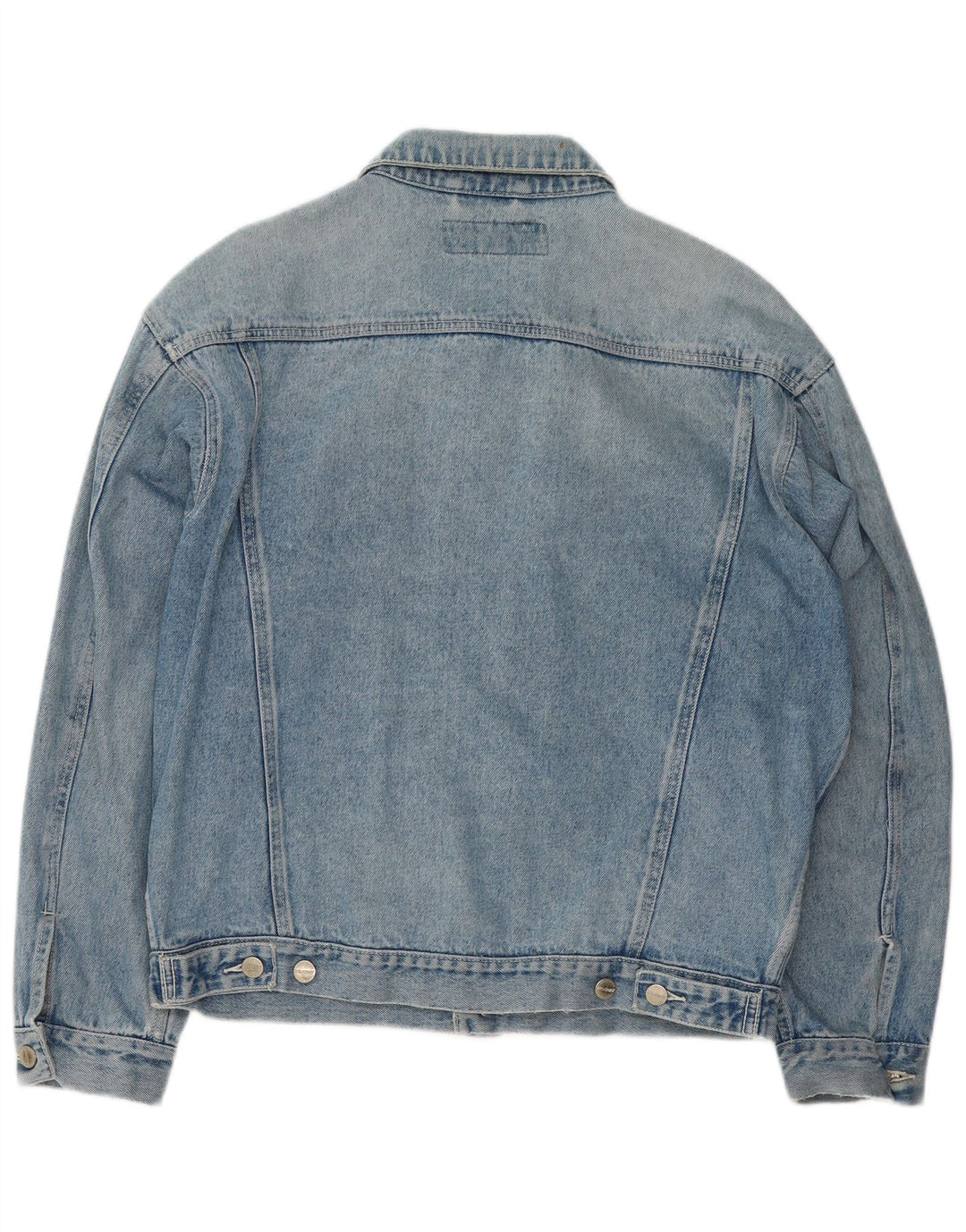 BROADWAY Mens Denim Jacket UK 38 Medium Blue Cotton