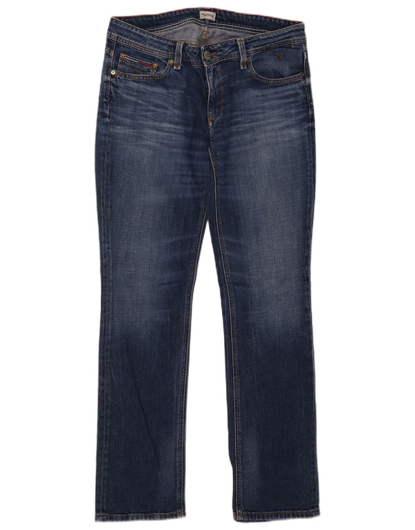 Tommy Hilfiger Womens Slim Jeans W31 L32 Blue Cotton