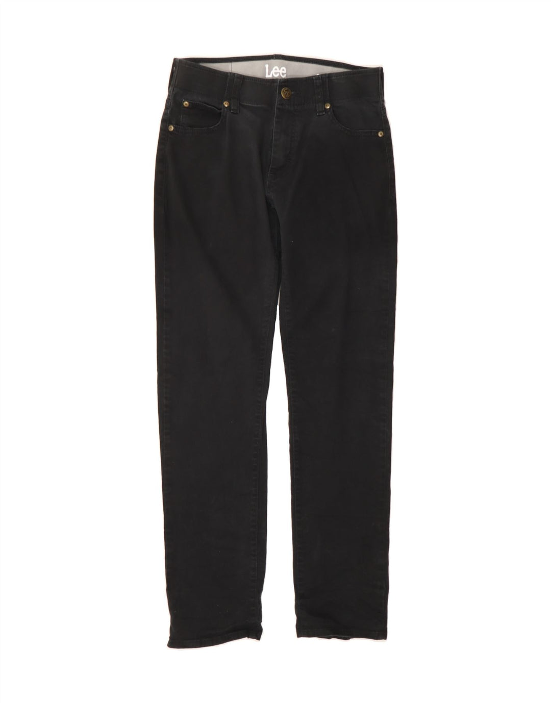 LEE Womens Slim Jeans W30 L30 Black Vintage Lee and Second-Hand Lee from Messina Hembry 