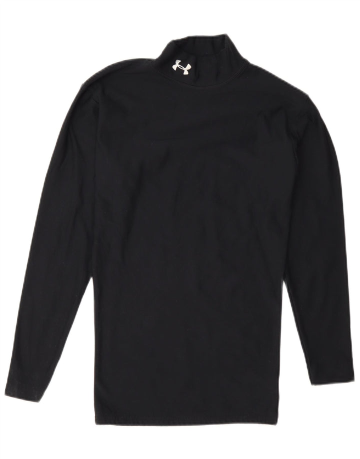 Under Armour Mens Cold Gear Top manica lunga piccolo nylon blu navy