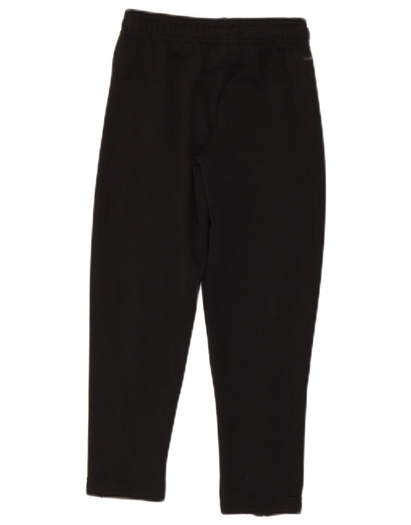 Calças de treino Adidas meninos 5-6 anos preto poliéster