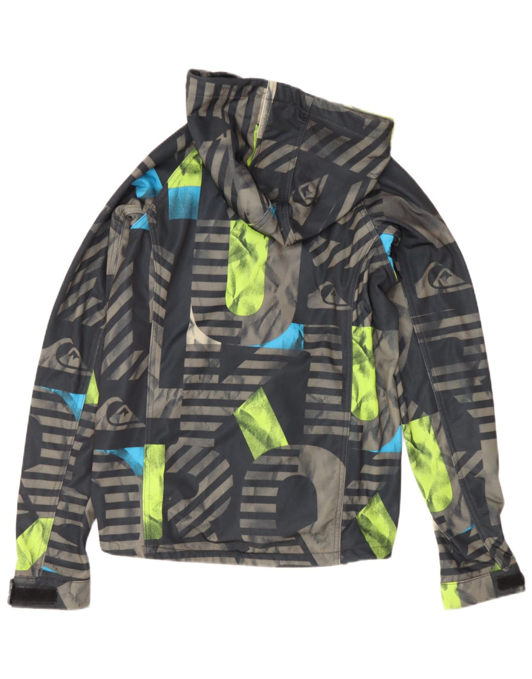 Quiksilver drenge grafisk vindjakke 13-14 år Flerfarvet