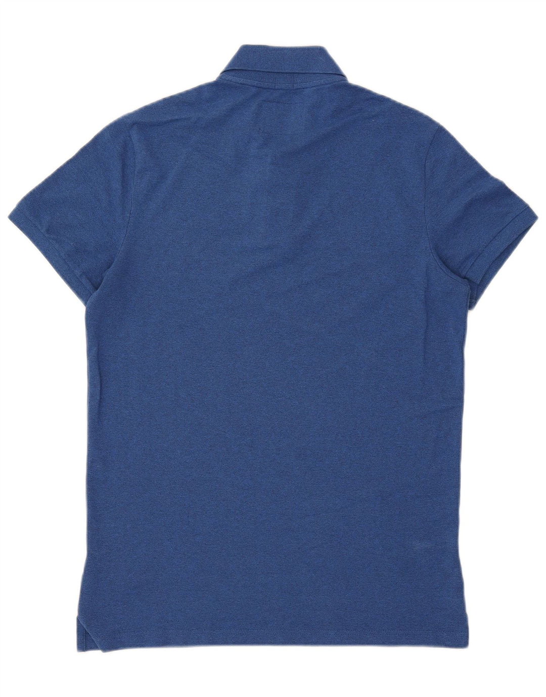 Hollister Mens Stretch Polo Shirt Medium Blue