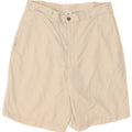 Shorts chino masculino Marks & Spencer W32 algodão bege médio