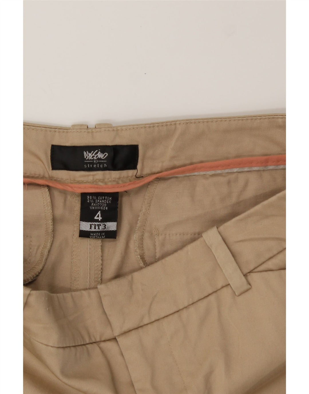 MOSSIMO Womens Casual Shorts US 4 Small W30  Beige Cotton Vintage Mossimo and Second-Hand Mossimo from Messina Hembry 