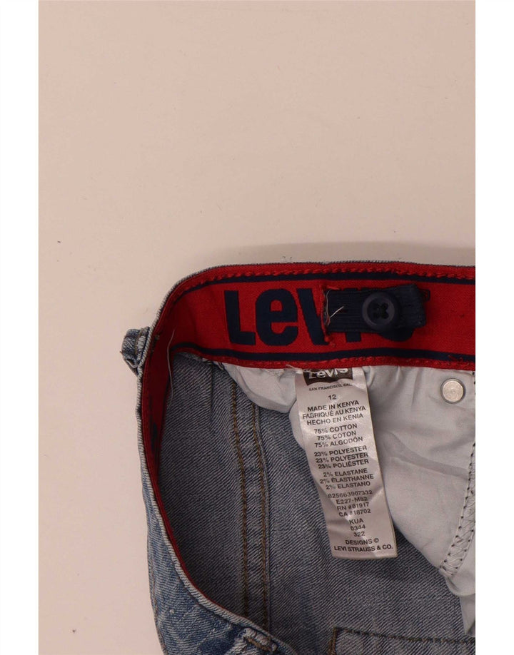 Levi's Boys 511 Slim Jeans 11-12 Years W24 L27 Blue Cotton