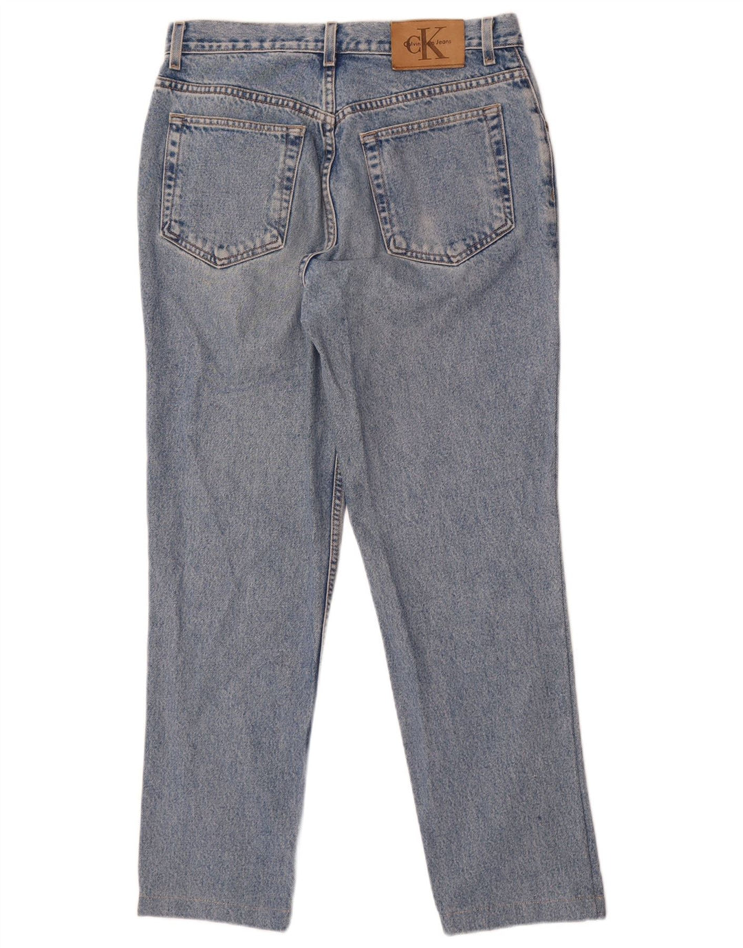 Calvin Klein Mens Slim Jeans W32 L28 Blue Cotton
