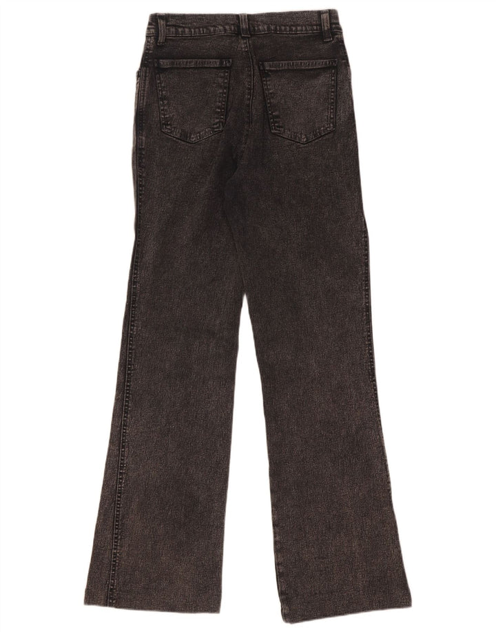 Bianca Maria Caselli Womens Bootcut Jeans IT 42 Medium W27 L30 Black Cotton