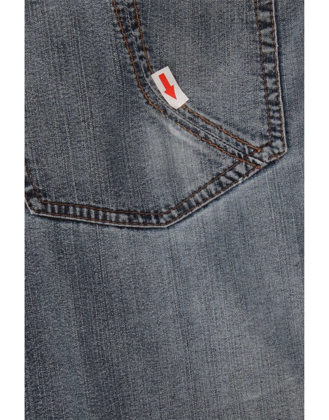Trussardi Straight Jeans til mænd W34 L32 blå bomuld