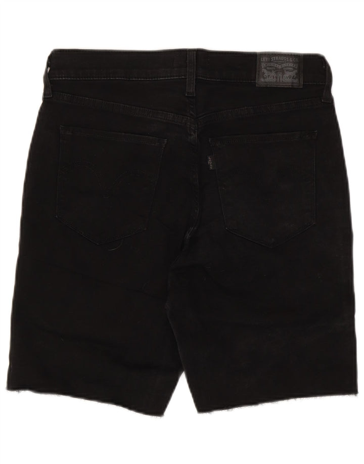 Γυναικείο τζιν σορτς LEVI'S Classics W29 Μεσαίο μαύρο βαμβακερό