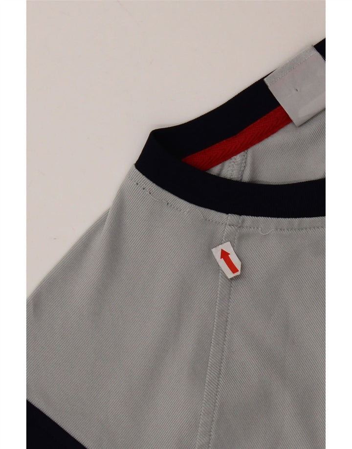 FILA Boys Graphic T-Shirt Top 11-12 Years Medium Grey Colourblock