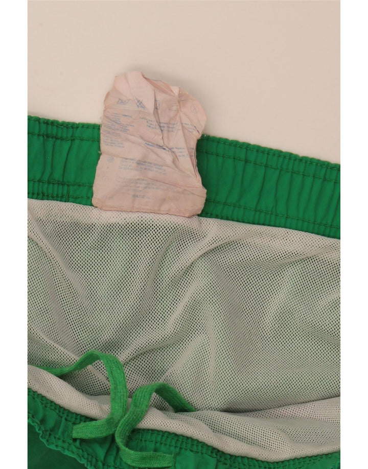 Champion Herre grafiske svømmeshorts Large Green Colourblock Polyester