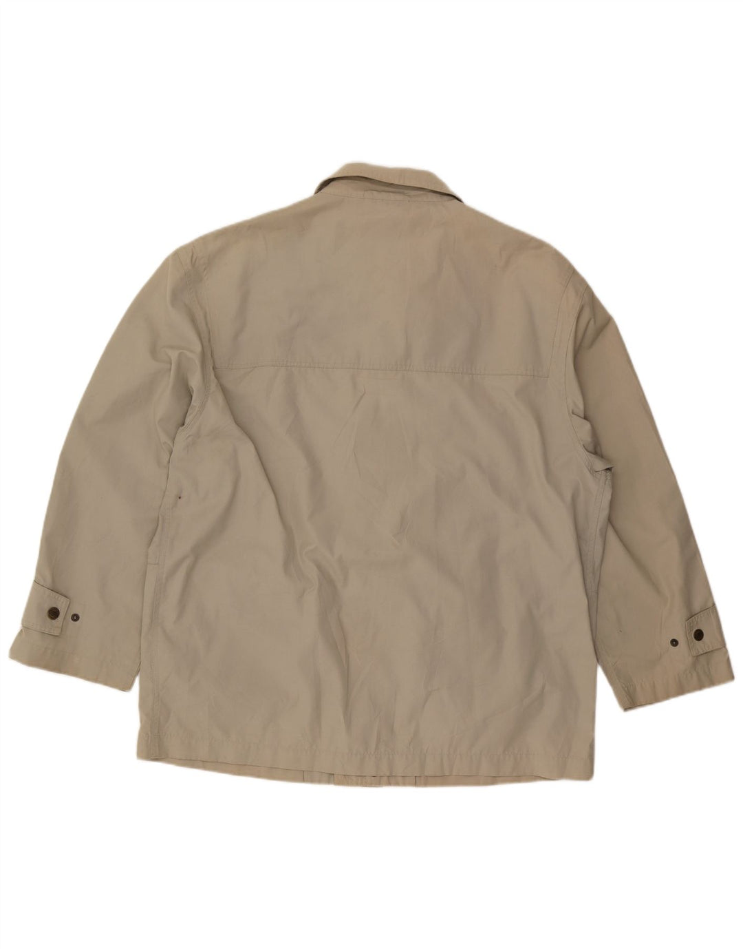 Vintage Herren Utility Jacke UK 42 XL Beige Polyester