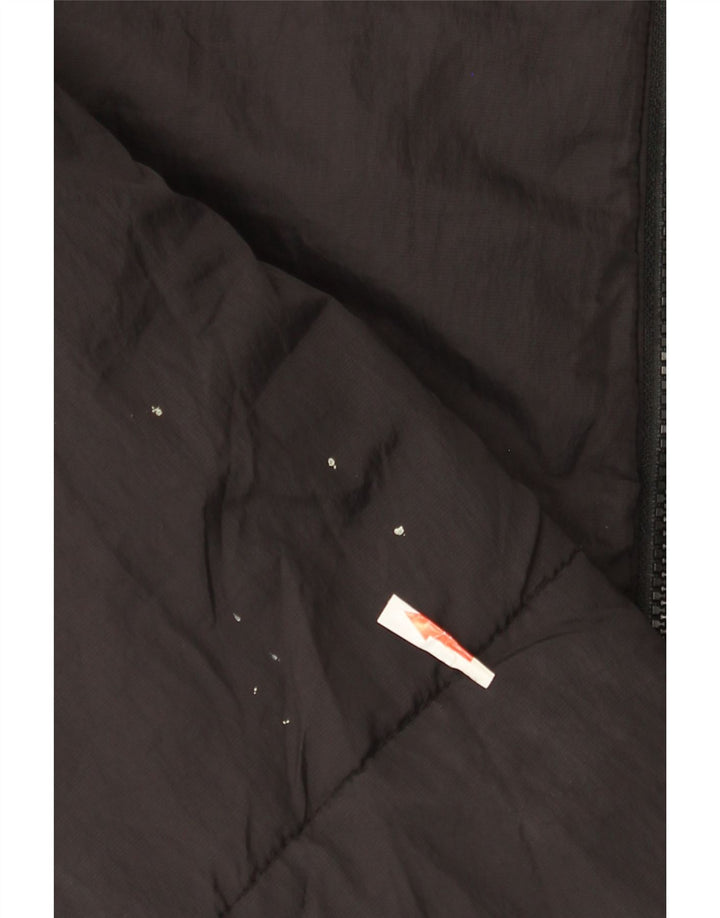 Billabong Veste matelassée à capuche pour homme UK 38 Medium Black Nylon