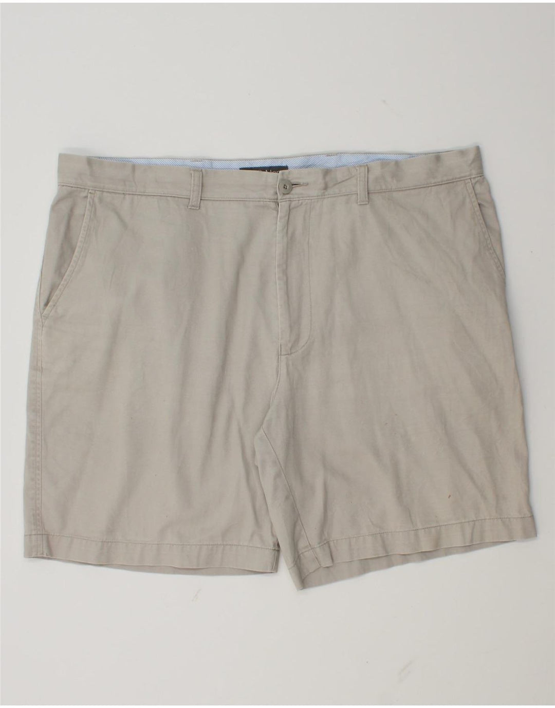 Marks & Spencer Mens Chino Shorts W42 2XL Grey Cotton
