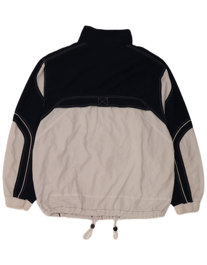 Lotto Hombre Chándal Top Chaqueta XL Blanco Colorblock Poliéster