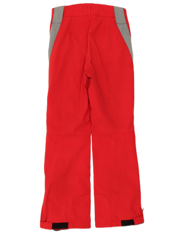 Pantaloni casual dritti da donna Colmar IT 42 Large W30 L31 Rosso Colourblock