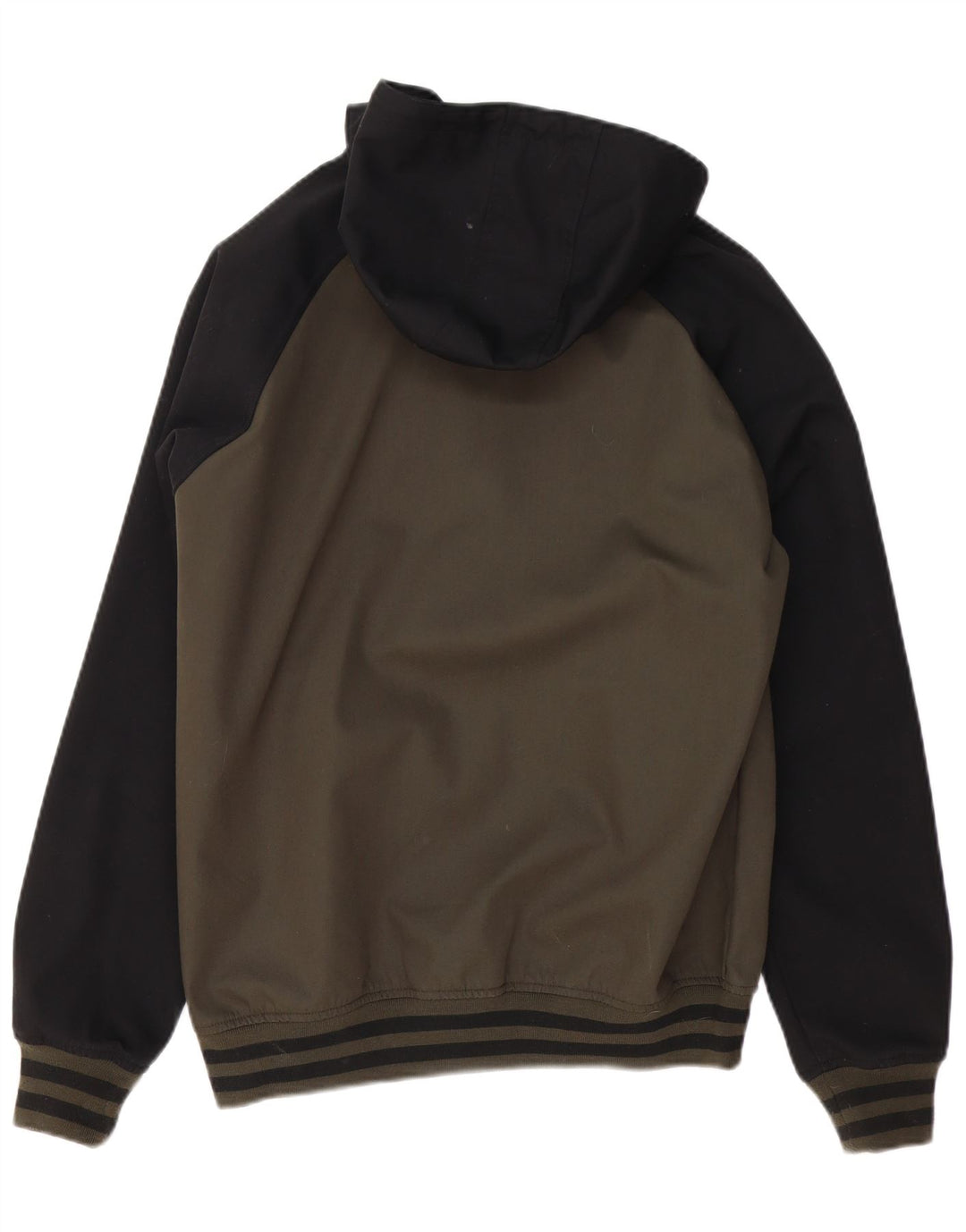 Iriedaily Herre Bomber Jacket UK 38 Medium Khaki Colourblock Polyester