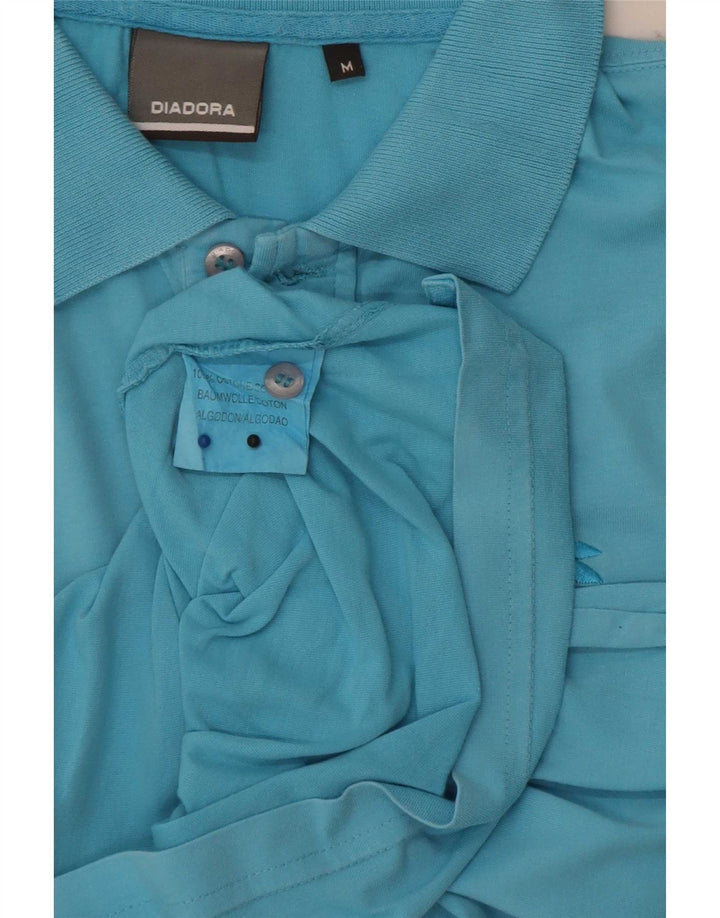 Diadora herre poloshirt Medium blå bomuld