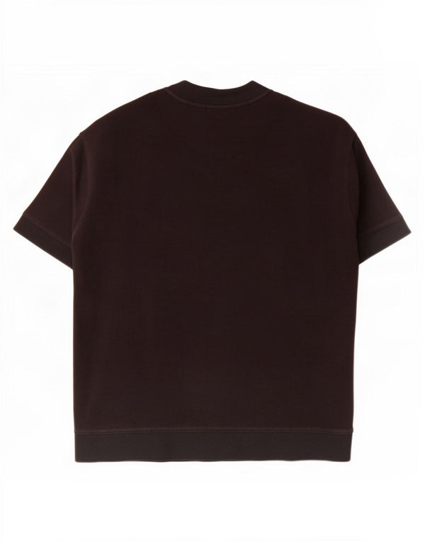 Zara T-Shirt Homme Haut Large Noir
