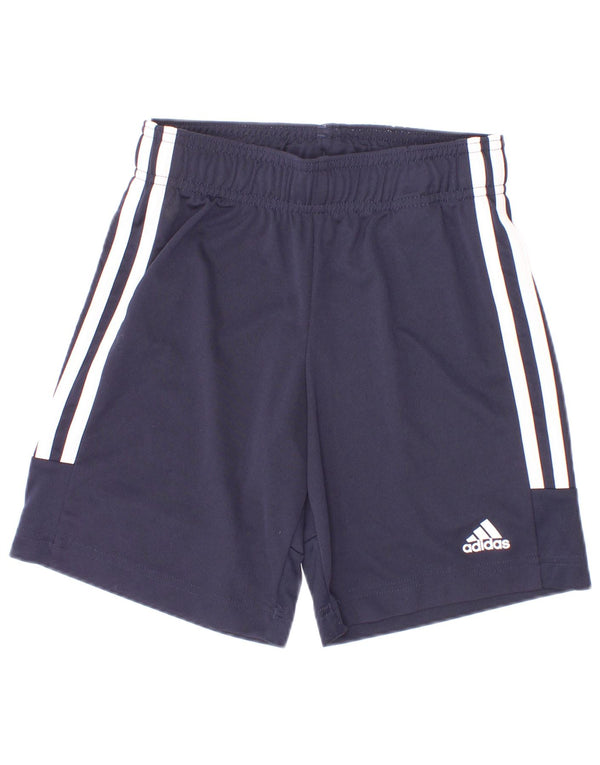 Spodenki sportowe Adidas Chłopięce Aeroready 7-8 lat Granatowy Poliester