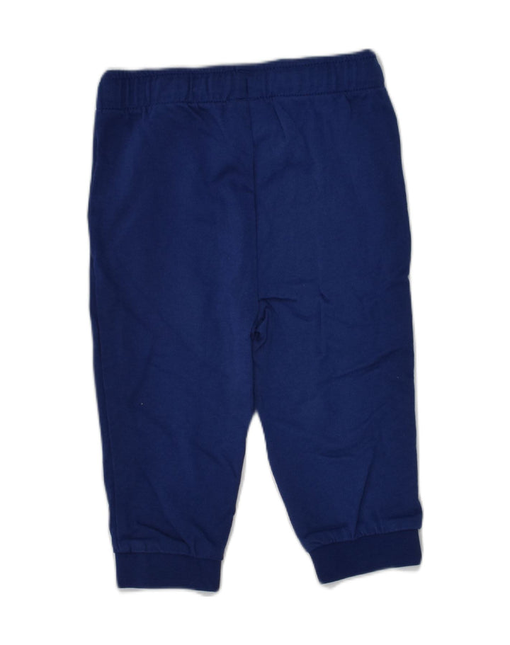 PUMA Baby Boys Tracksuit Trousers 9-12 Months Navy Blue Cotton | Vintage Puma | Thrift | Second-Hand Puma | Used Clothing | Messina Hembry 