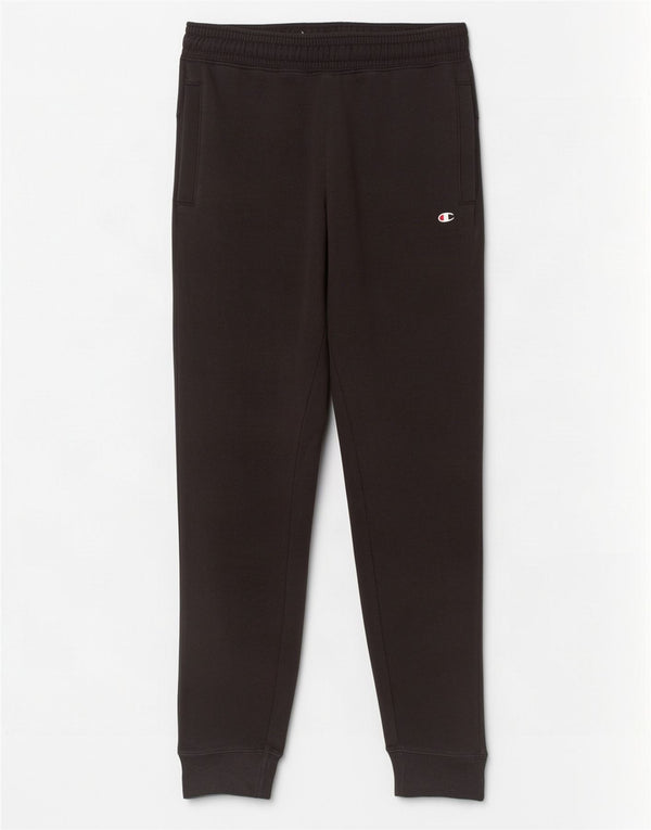 Champion Pantalones De Chándal Para Hombre Joggers Small Negro Algodón